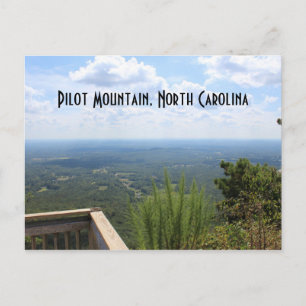Cartão Postal Piloto Mountain Vacation Keepsasasaes Carolina do