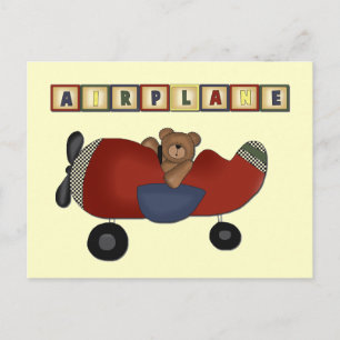 Cartão Postal Pilotos de Urso de Teddy e presentes