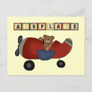Cartão Postal Pilotos de Urso de Teddy e presentes