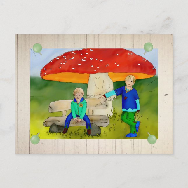 Cartão Postal Pilzschirm (Frente)