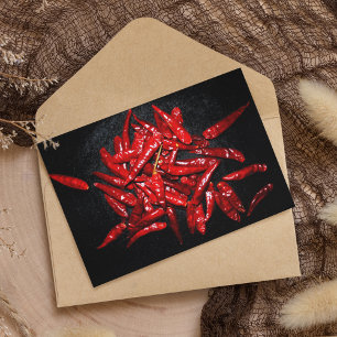 Cartão Postal Pimenta Quente - Vida Estática