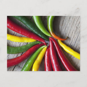 Cartão Postal Pimentos Chili