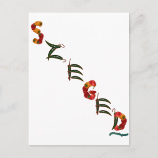 Cartão Postal Pimentos Chili Szeged