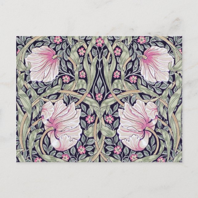 Cartão Postal Pimpernel, William Morris (Frente)