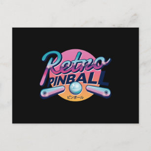 Cartão Postal PINBALL Antigo