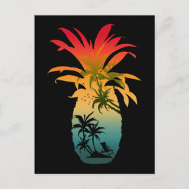 CARTÃO POSTAL PINEAPPLE SUNSET