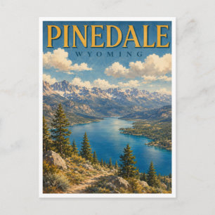 Cartão Postal Pinedale Wyoming Fremont Lake GeoSaga