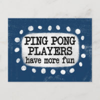 Ping Pong Players tem mais divertimento