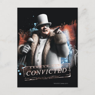 Cartão Postal Pinguim - Condenado