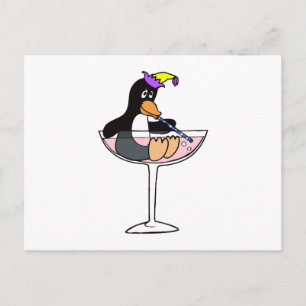 Cartão Postal Pinguim do Partido