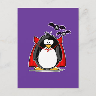 Cartão Postal Pinguim do vampiro