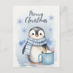 Cartão Postal "Pinguim Fofo 3"