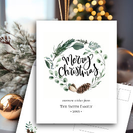 Cartão Postal Pinheiros Verdes Elegantes, Pinheiros Verdes, Colo