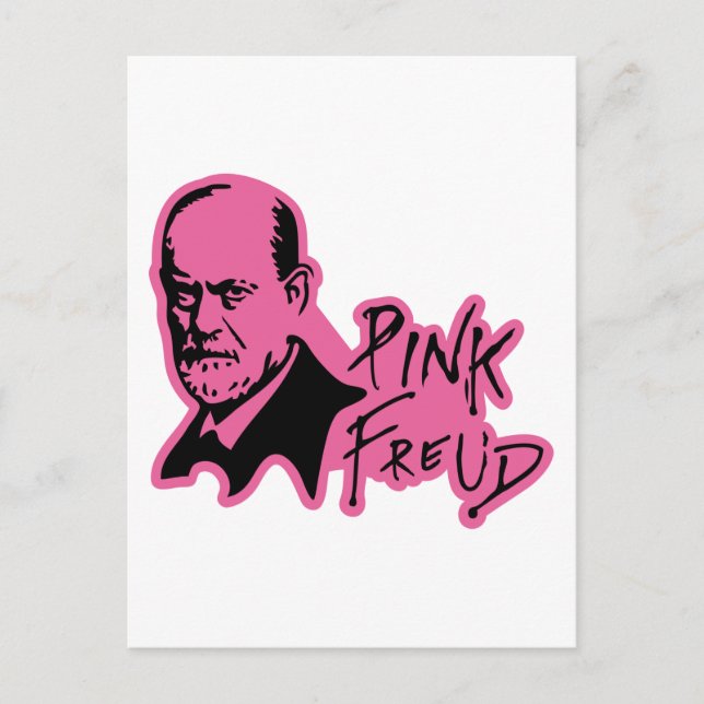 Cartão Postal PINK FREUD Psychoanalysis Sound Edition (Frente)