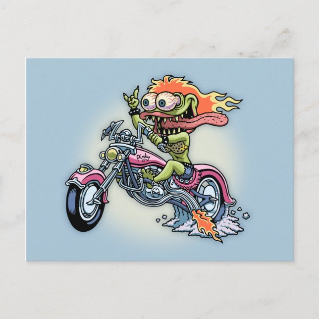 Cartão Postal Pinky Paso Robles (Frente)