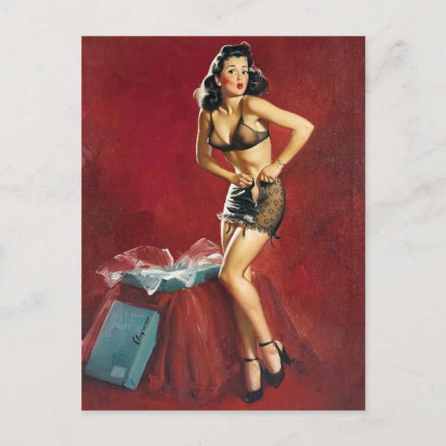 Cartão Postal Pino de encaixe (Frente)