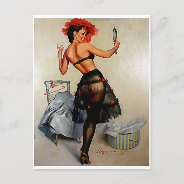 Cartão Postal Pino de Reflexão Superior (Frente)