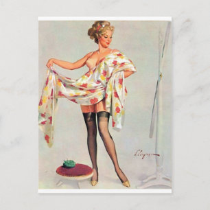 Cartão Postal Pino Espelho para Cima