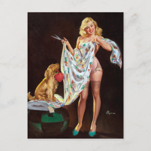 Cartão Postal Pino Fixo