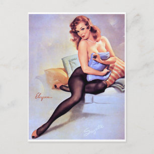 Cartão Postal Pino Sentado