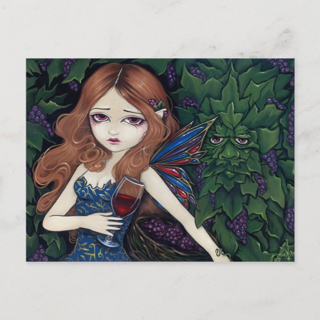 Cartão postal "Pinot Noir" (Frente)