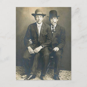 Cartão Postal Pinstripe Boys