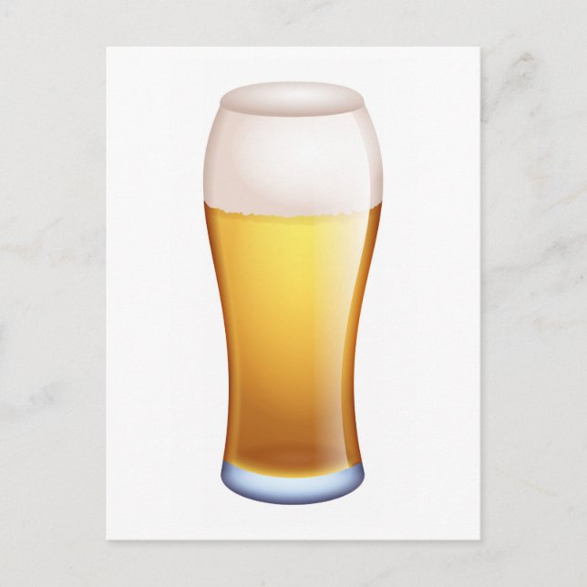 Cartão Postal pint-of-ale (Frente)