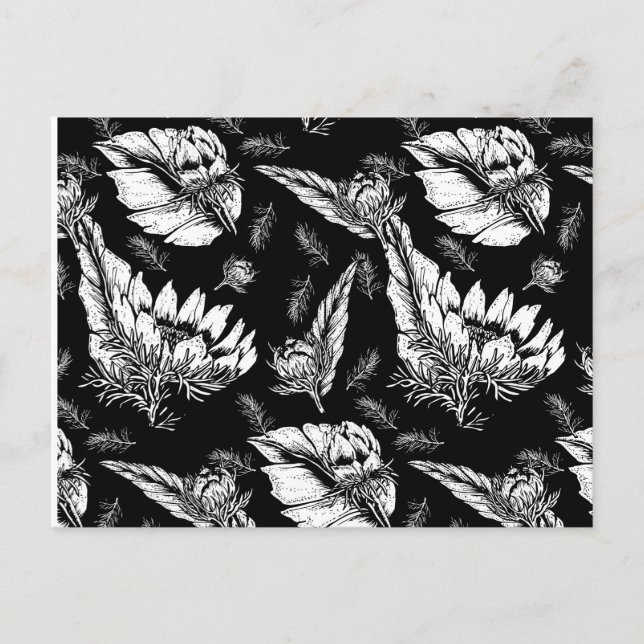 Cartão Postal Pinte Você Mesmo os Girassóis (Frente)