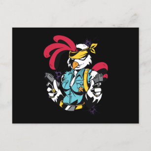 Cartão Postal Pintinho armado