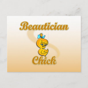 Cartão Postal Pintinho de Beauticista