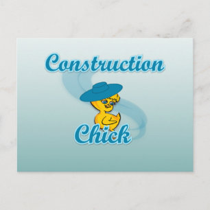 Cartão Postal Pintinho de construção nº 3