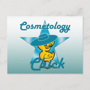 Cartão Postal Pintinho de cosmetologia nº 7