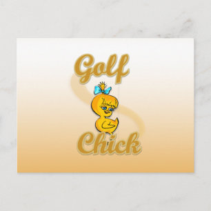 Cartão Postal Pintinho de Golfe