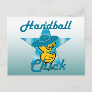 Cartão Postal Pintinho de handebol nº 7