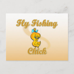Cartão Postal Pintinho de Pesca de Voo