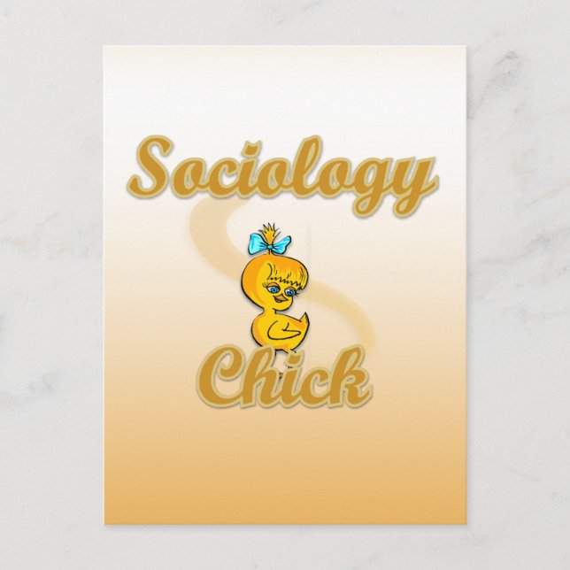 Cartão Postal Pintinho de Sociologia (Frente)