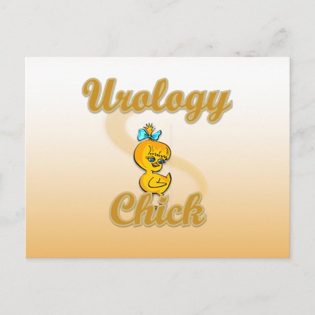 Cartão Postal Pintinho de urologia (Frente)