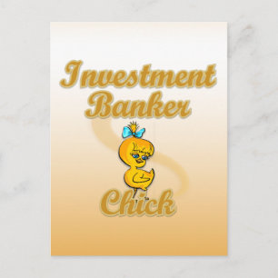 Cartão Postal Pintinho do Investment Banker