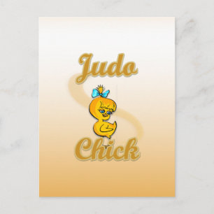 Cartão Postal Pintinho Judo