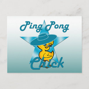 Cartão Postal Pintinho Ping Pong Nº 7