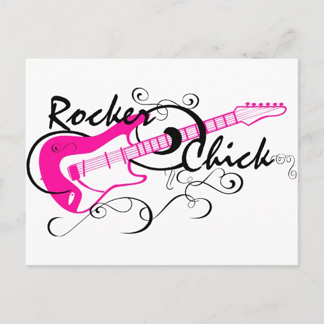 Cartão Postal Pintinho Rocker (Frente)