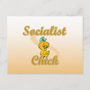 Cartão Postal Pintinho socialista