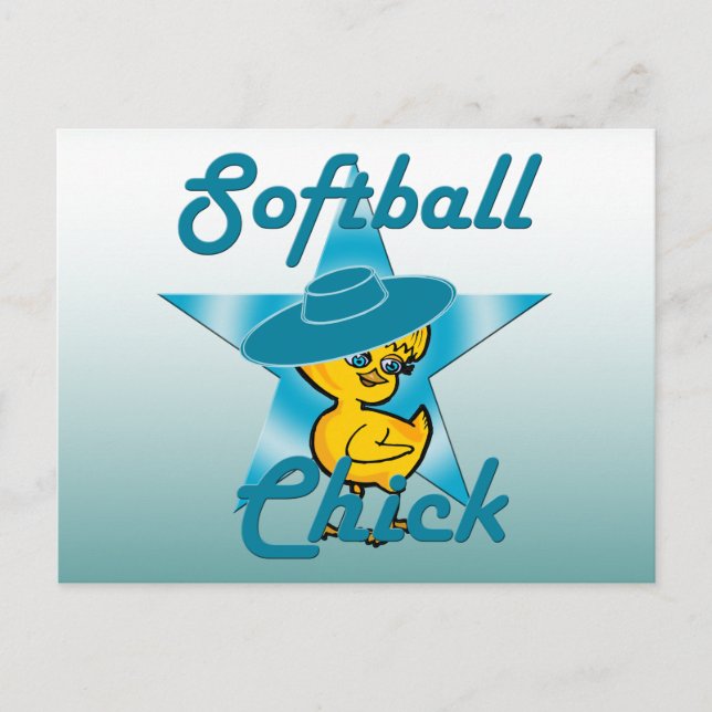 Cartão Postal Pintinho Softball nº 7 (Frente)