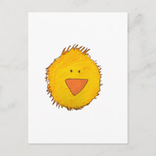 Cartão Postal Pintinho sozinho