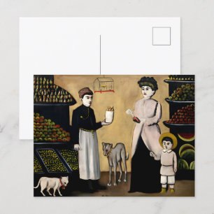 Cartão Postal pintor georgiano Niko Pirosmani