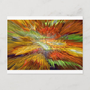 Cartão Postal pintura a óleo pintura de arte abstrato moderna