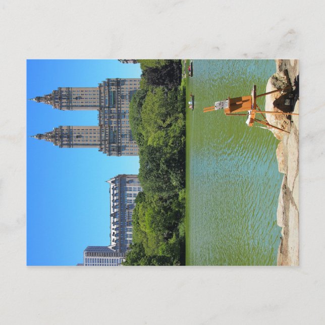 Cartão Postal pintura americana (Frente)