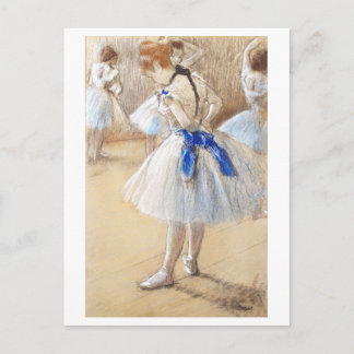Cartão Postal Pintura Dançarina (1880) por Degas