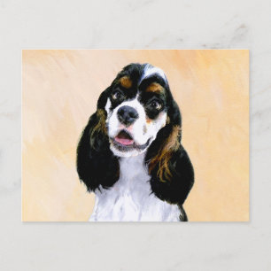 Cartão Postal Pintura De Cocker Spaniel (Participante) - Arte De