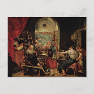 Cartão Postal Pintura de Deigo Velázquez